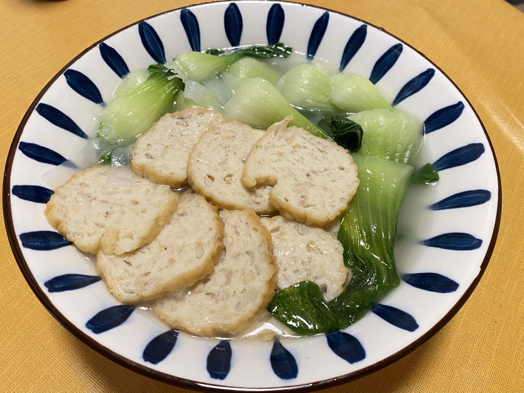 青菜肉丝炒面