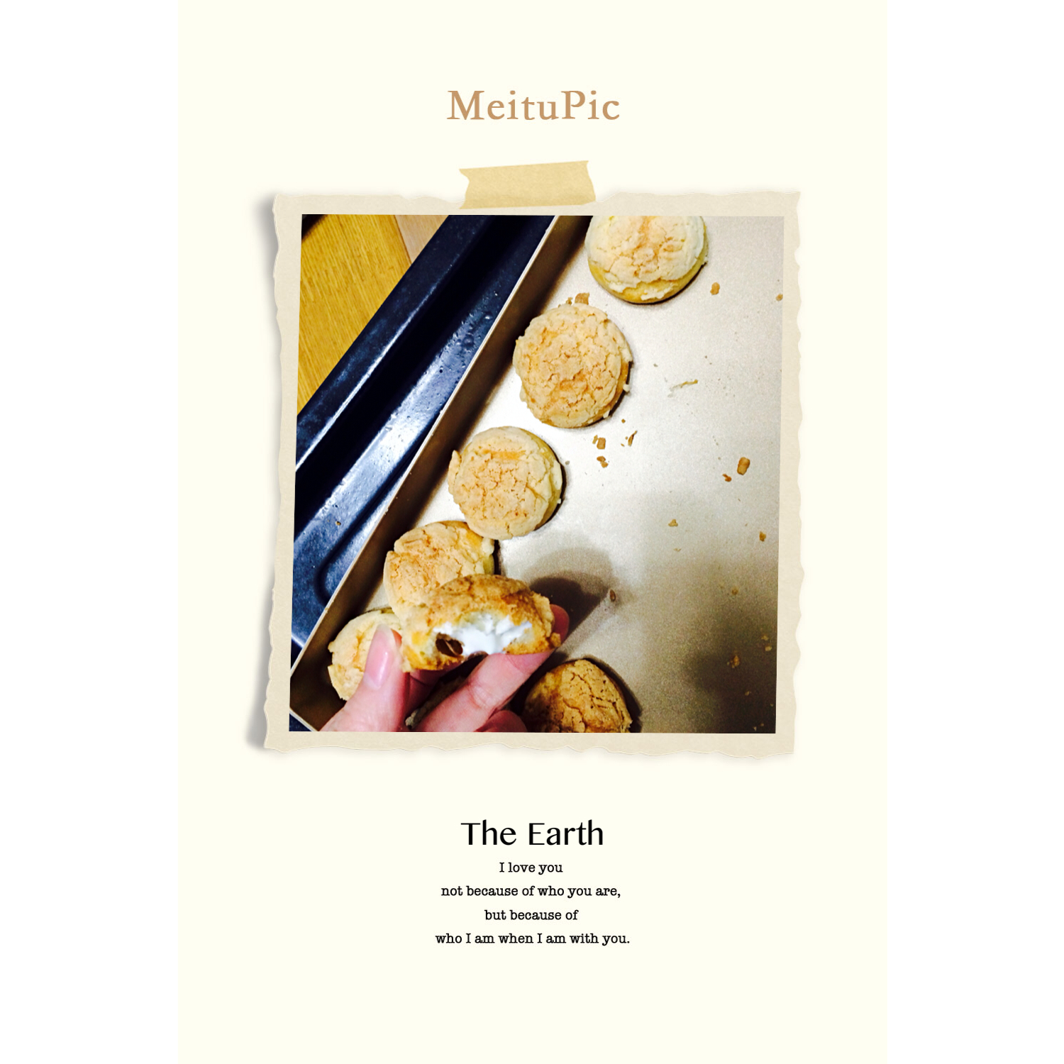 酥皮奶油泡芙--#皮黑森林#