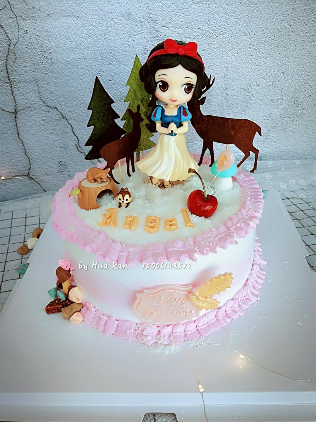 白雪公主生日蛋糕