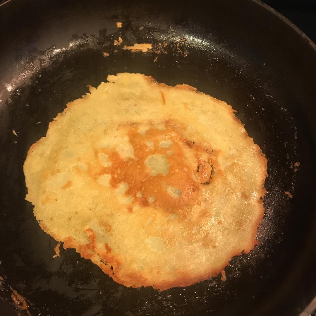 平底锅脆皮蛋卷