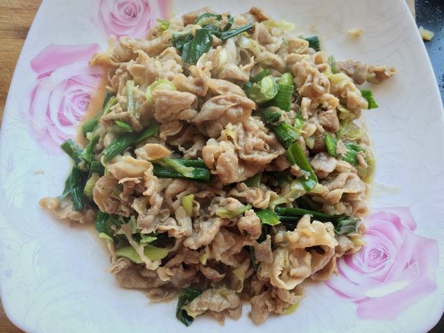 葱爆羊肉