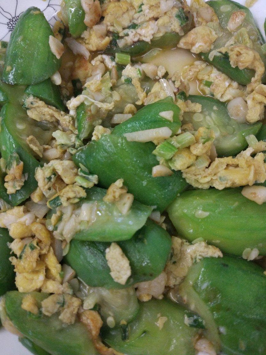 丝瓜炒蛋