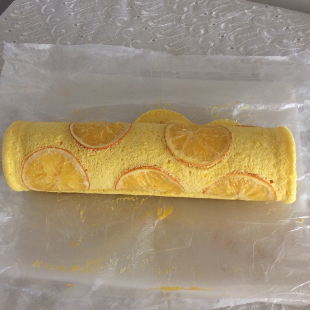 香橙蛋糕卷