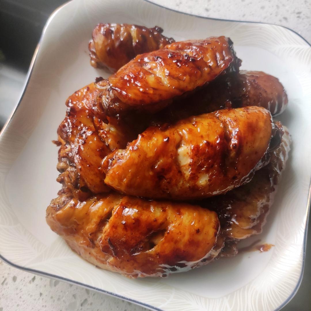 【电饭煲蜜汁鸡翅】