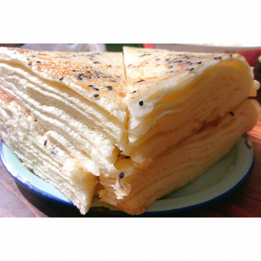 发面千层饼的做法