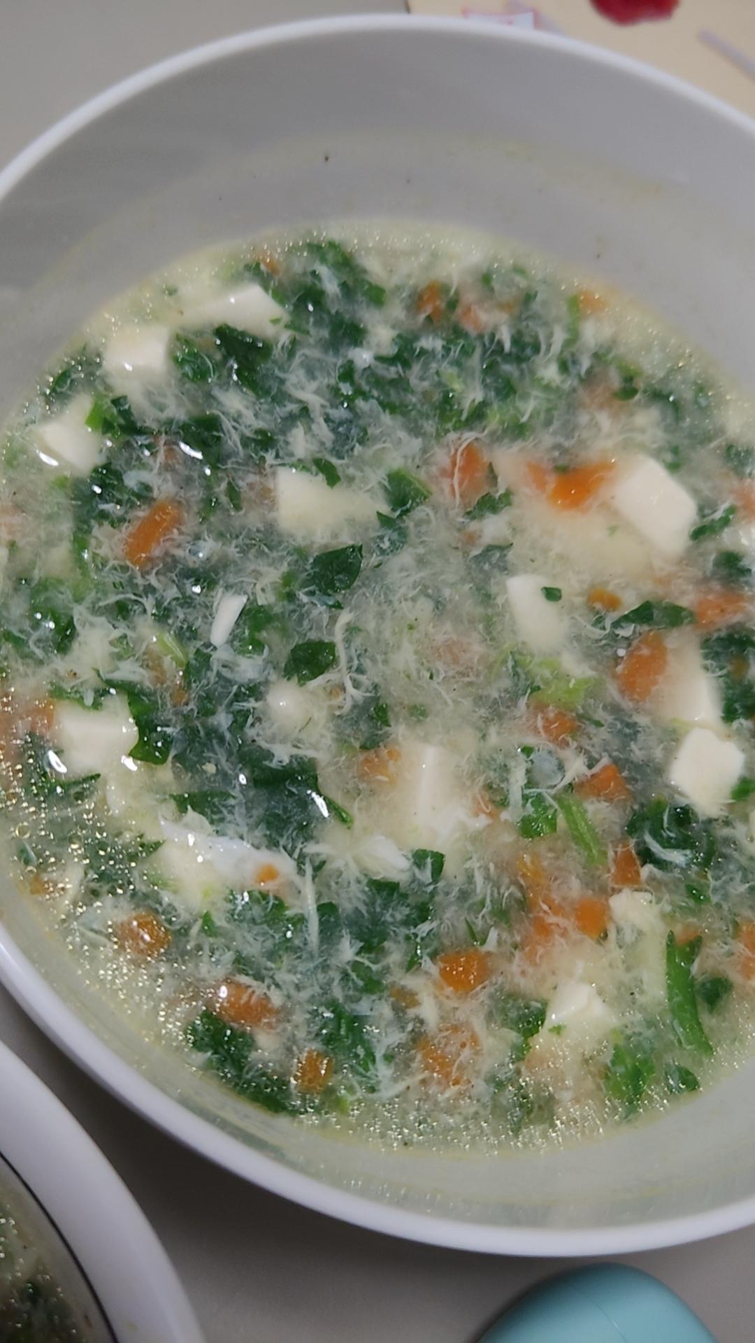 荠菜豆腐羹