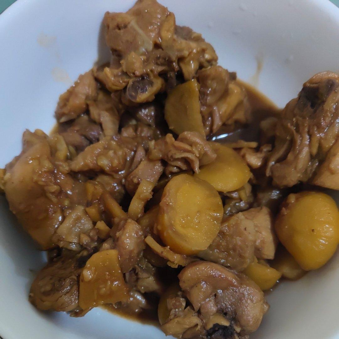 栗子炖鸡