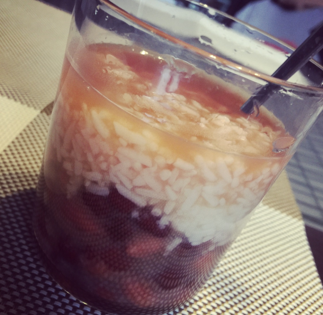 夏日甜品：红豆酒酿