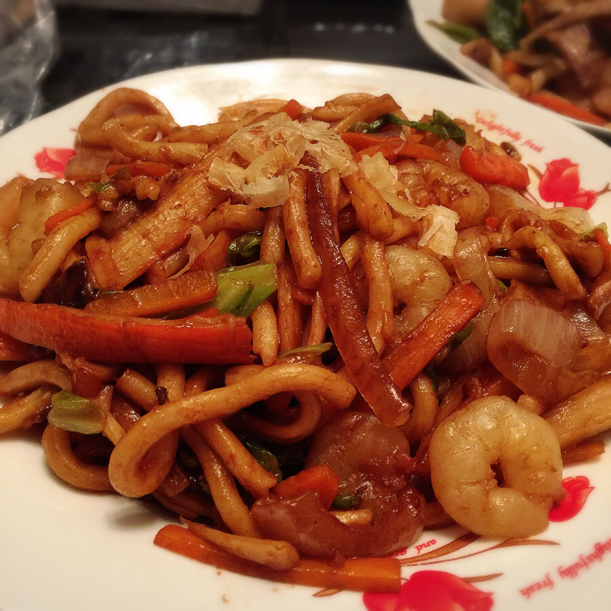 【曼达小馆】居酒屋系列：猪肉炒乌冬与烧酒