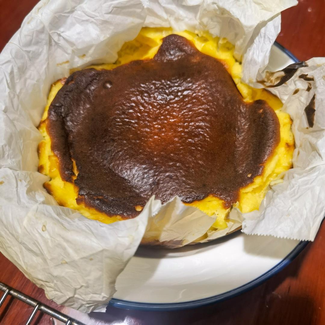 巴斯克芝士蛋糕『最简单的蛋糕』零失败🔥芝士控