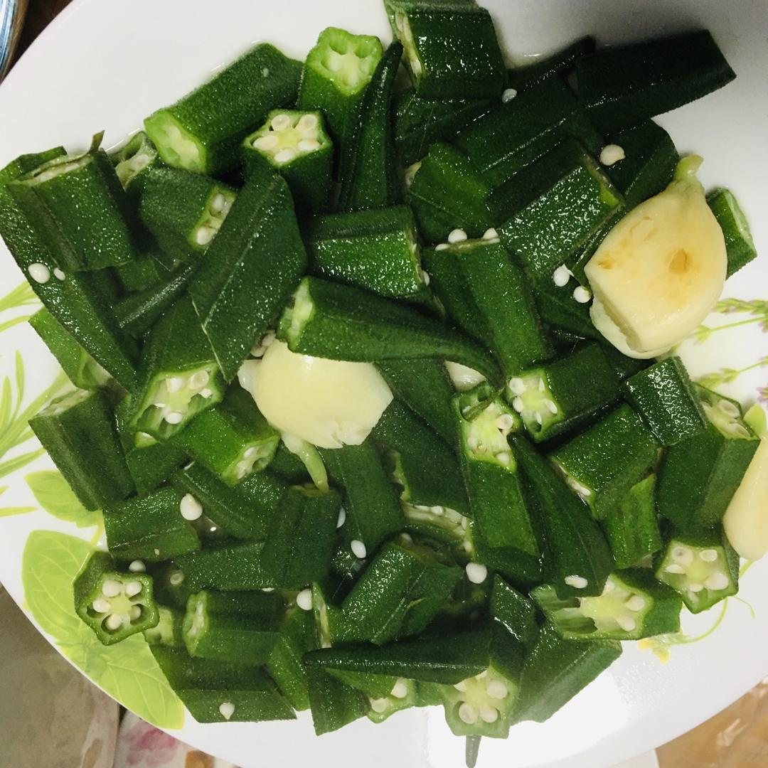 清炒秋葵