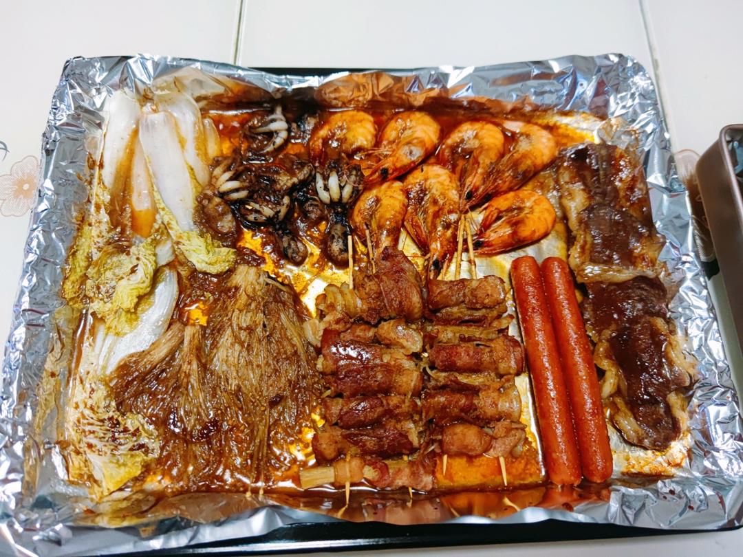 自制烤箱版烧烤，简单好吃过烧烤摊