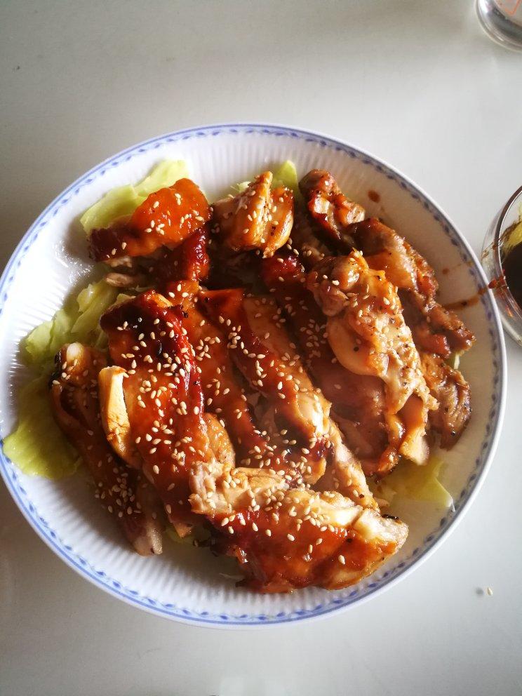 照烧鸡腿饭