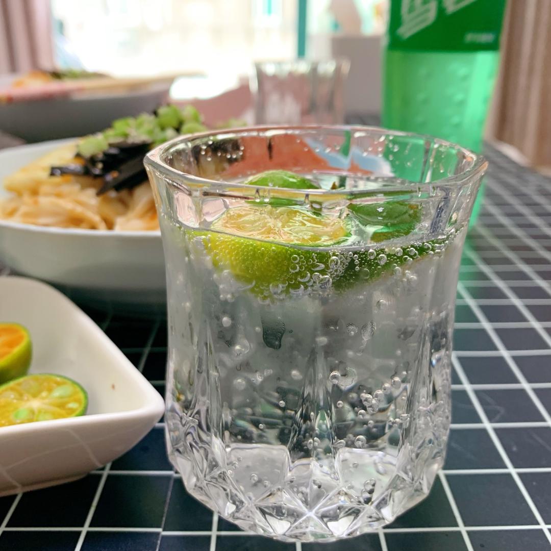 葱油拌面配青桔雪碧的做法 步骤8