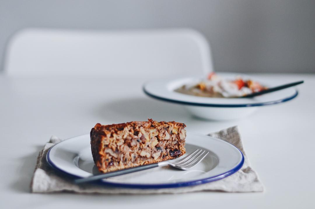 早餐苹果燕麦布丁丨健康·三餐