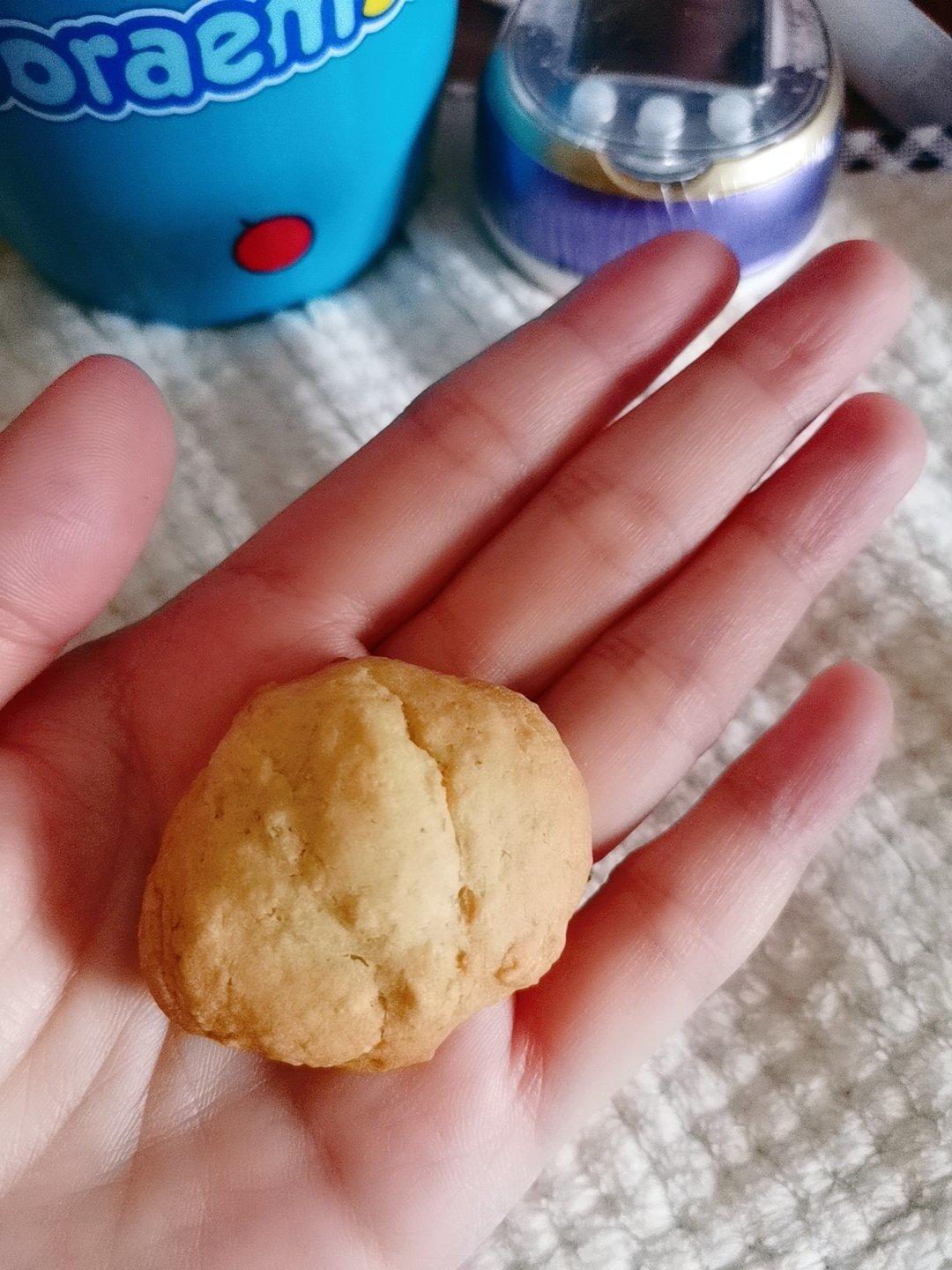 曲奇（不用低粉，普通面粉或全麦粉，植物油，6块）