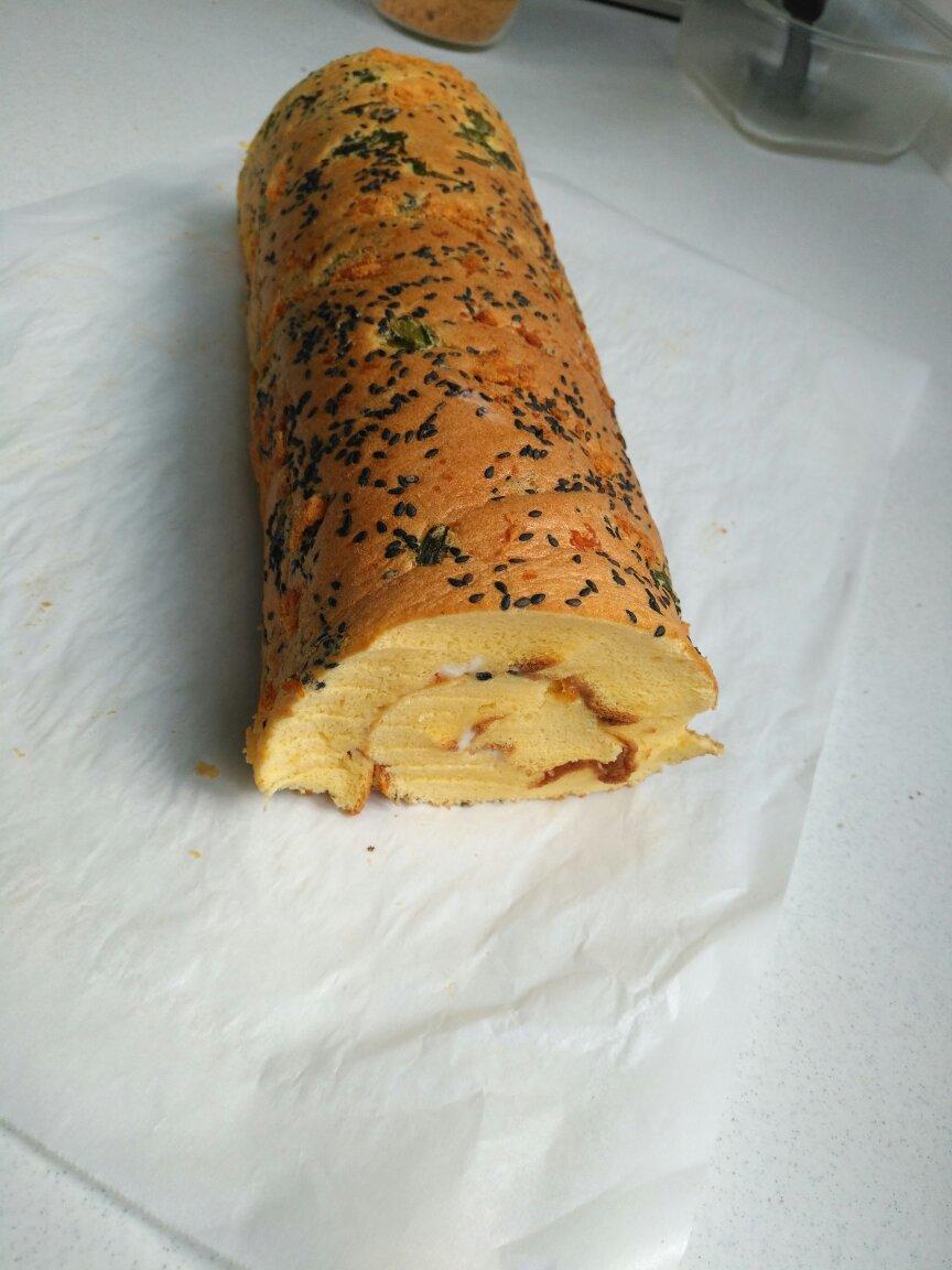 怎么卷都不裂的肉松蛋糕卷