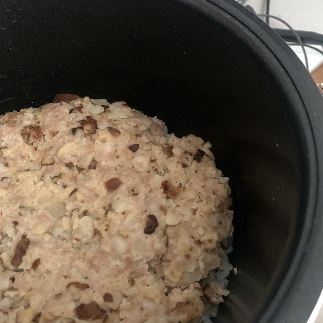 马蹄蒸肉饼