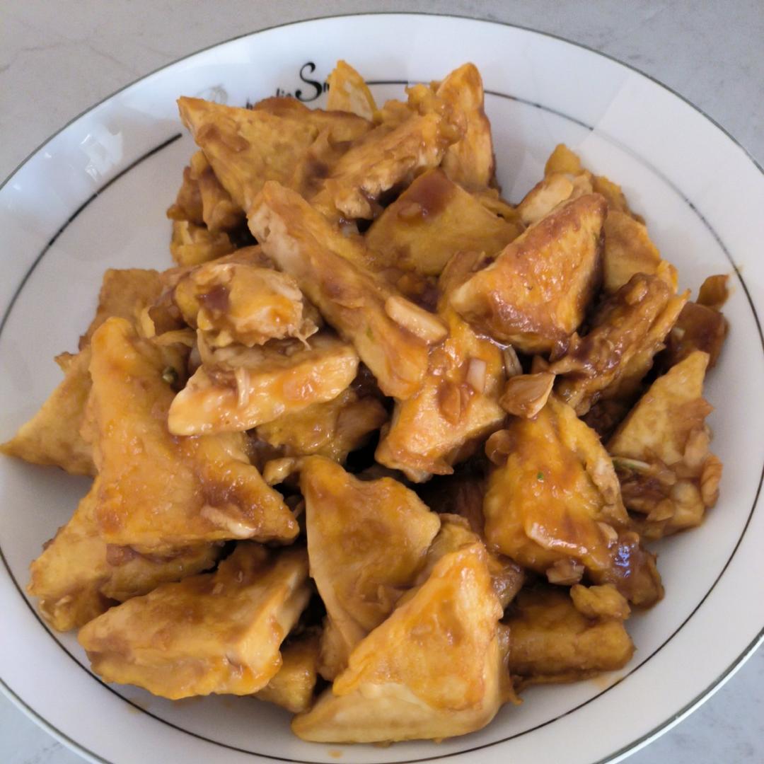 无敌好吃的香煎豆腐