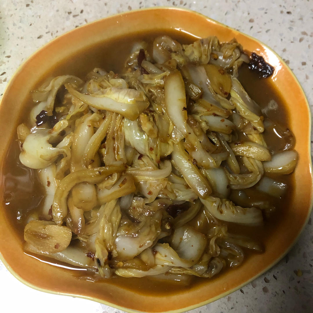 厨师长教你：“酸辣大白菜”的家常做法，酸辣又开胃，收藏了