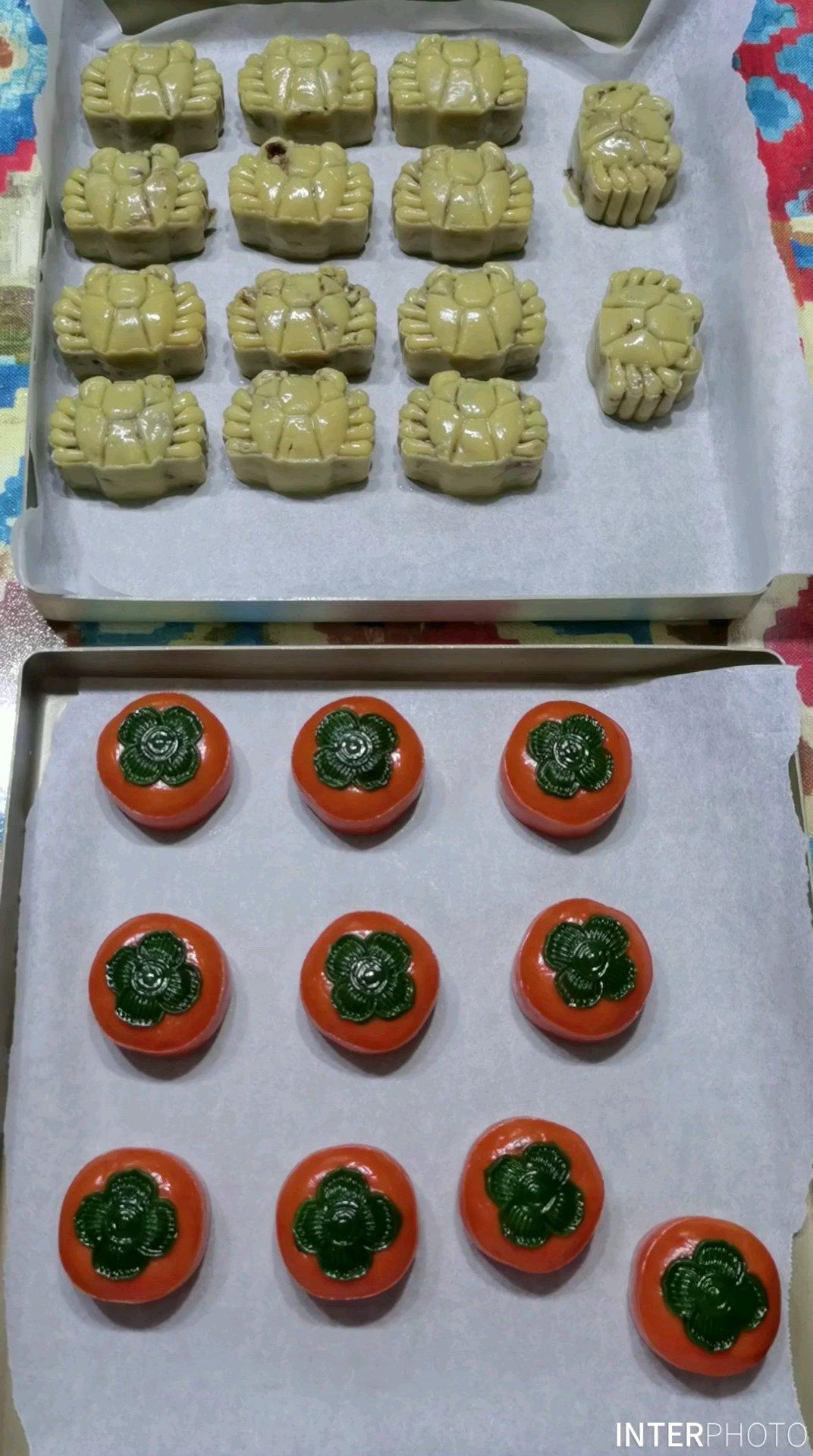 “柿柿”如意月饼——立体造型