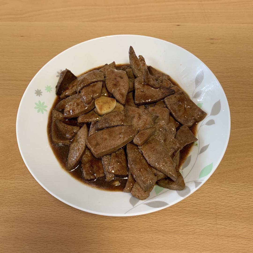 嫩炒猪肝