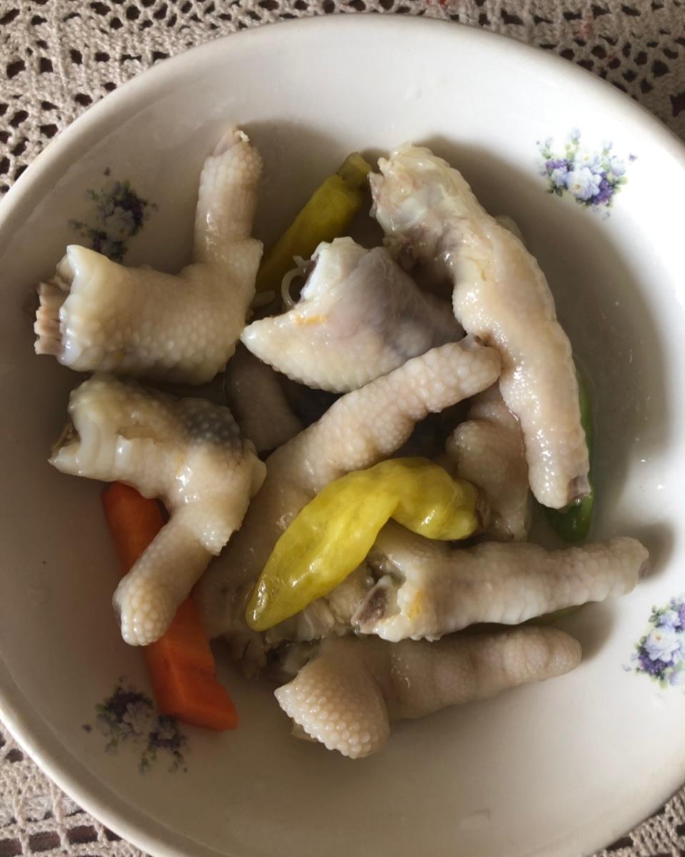 快手泡脚凤爪