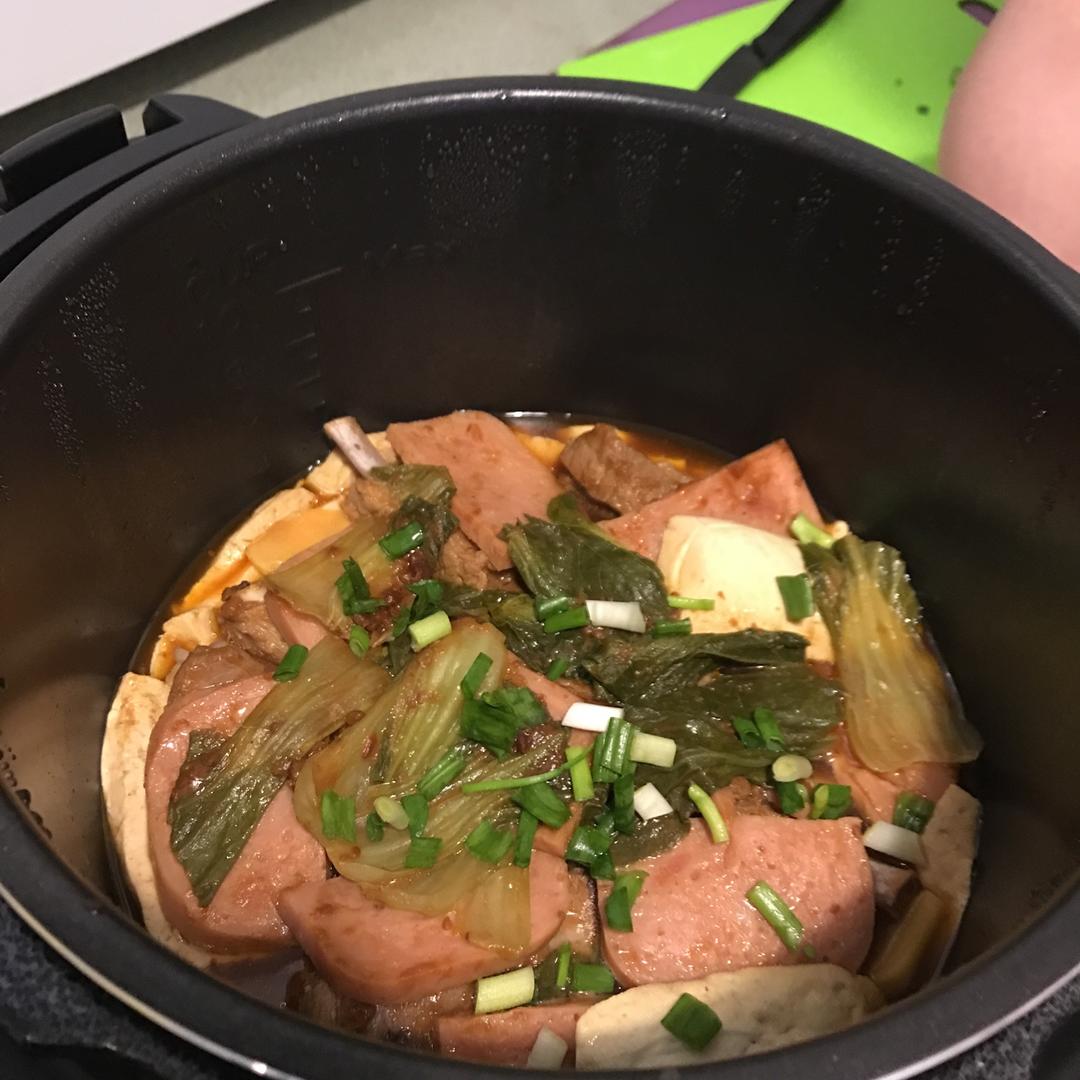 排骨蒸豆腐