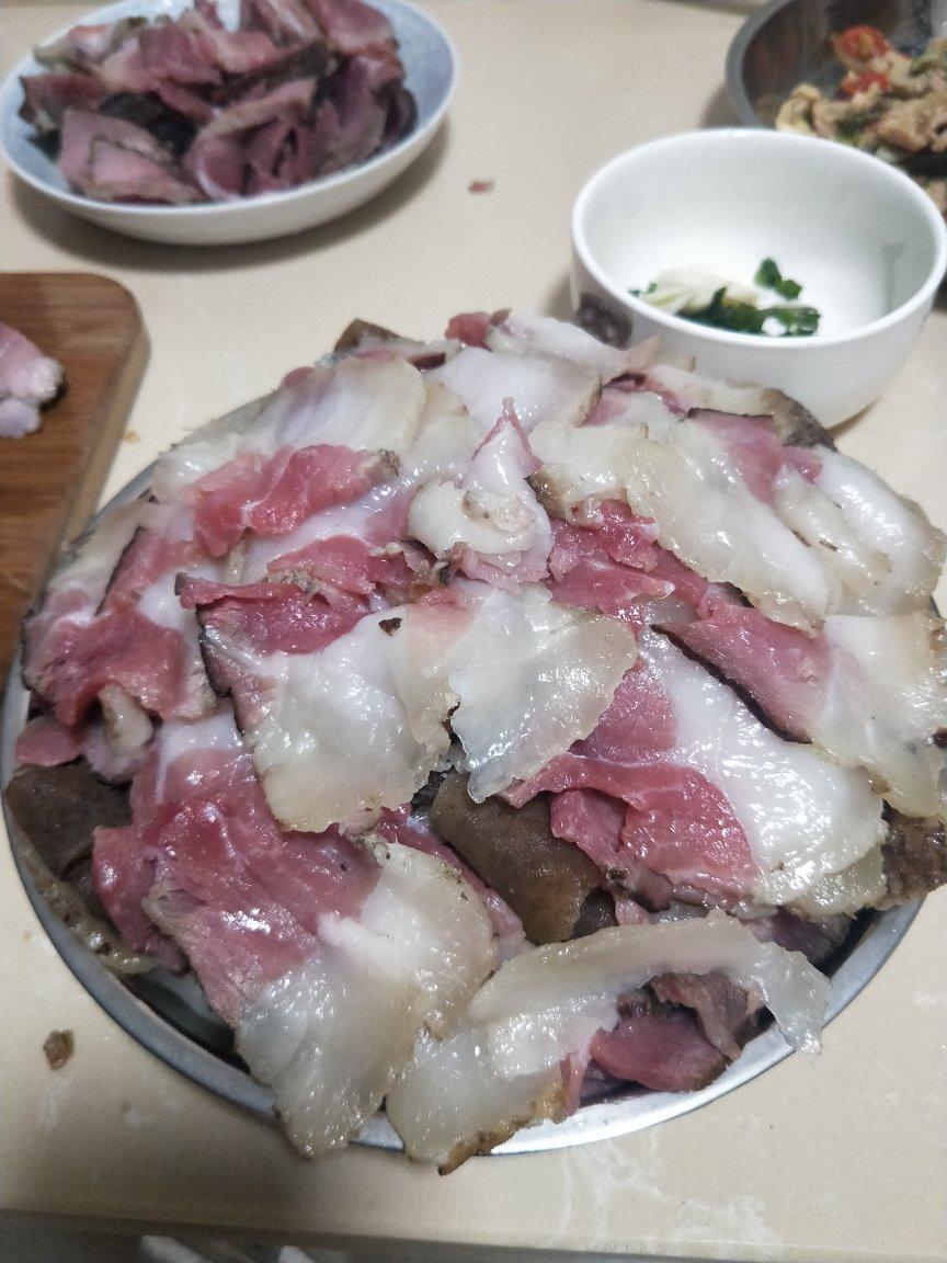 青蒜炒腊肉