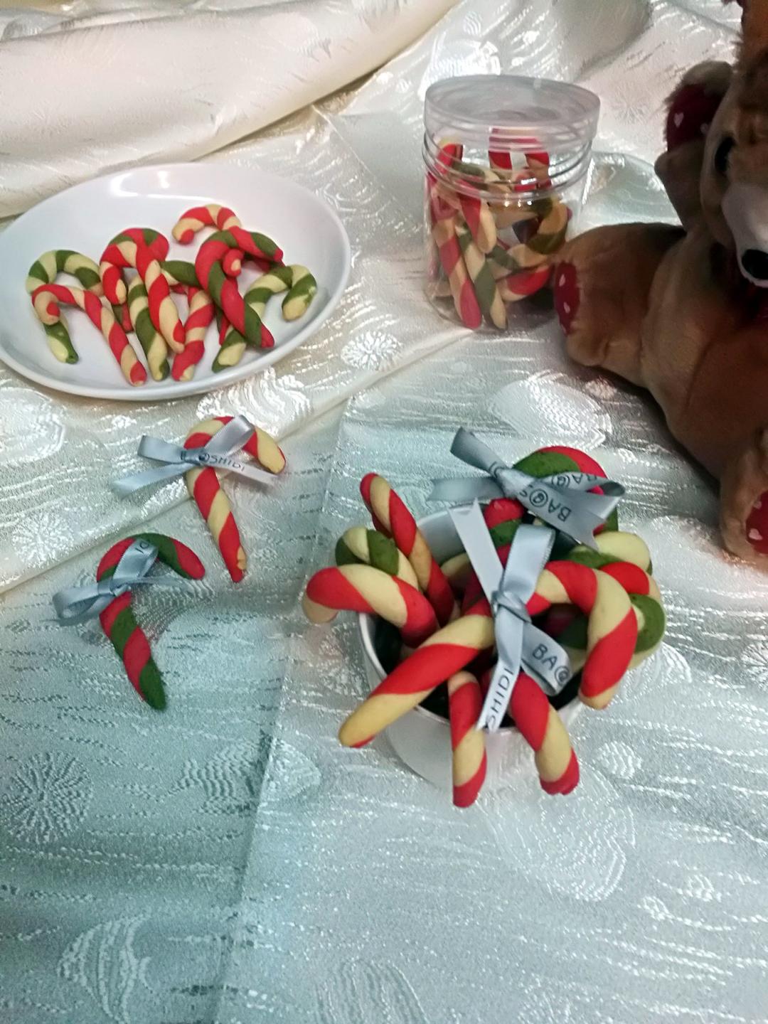 圣诞拐杖饼干