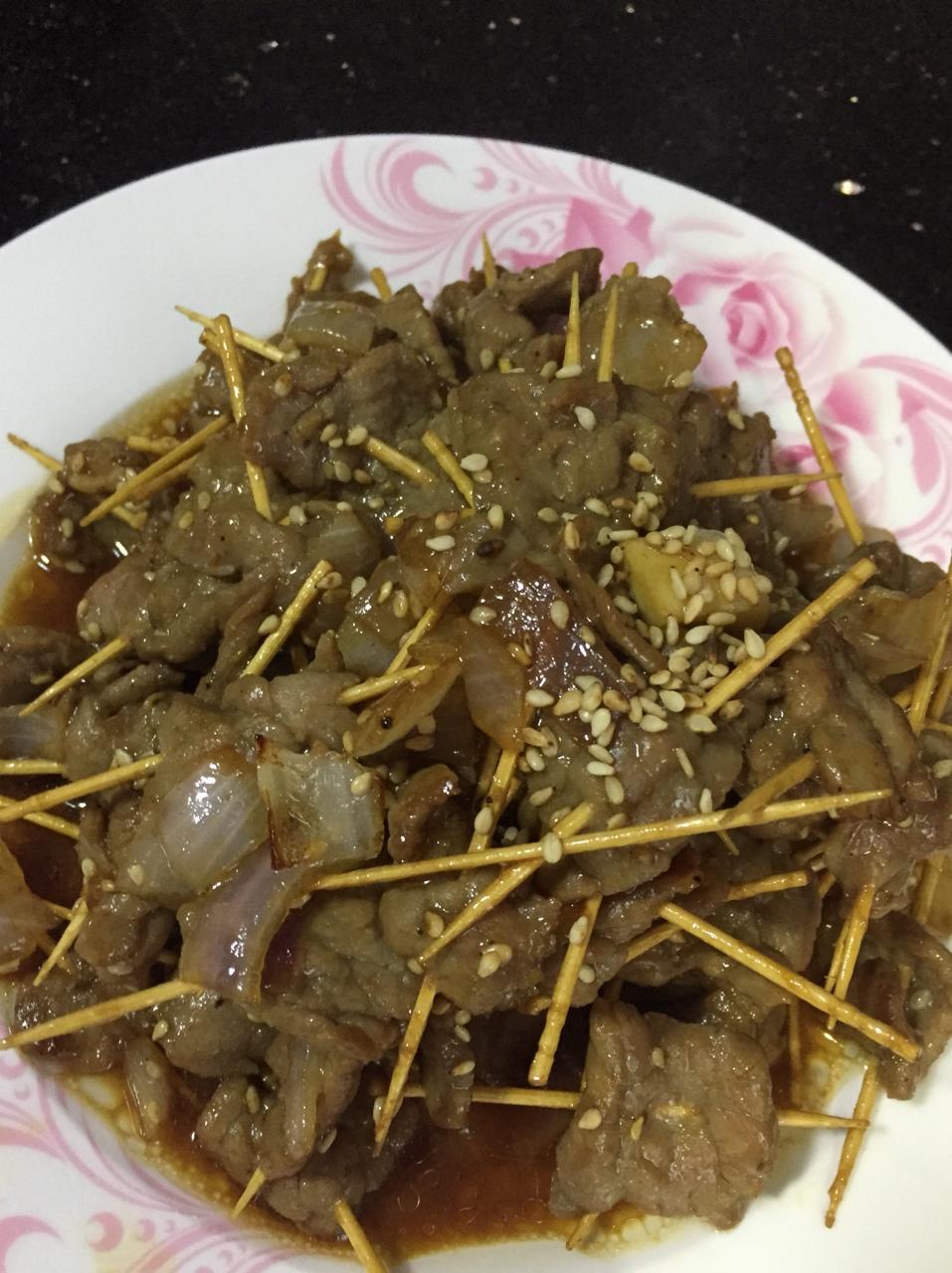 牙签牛肉 道地湖南味