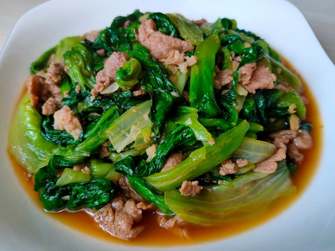 生菜炒肉？嗯？