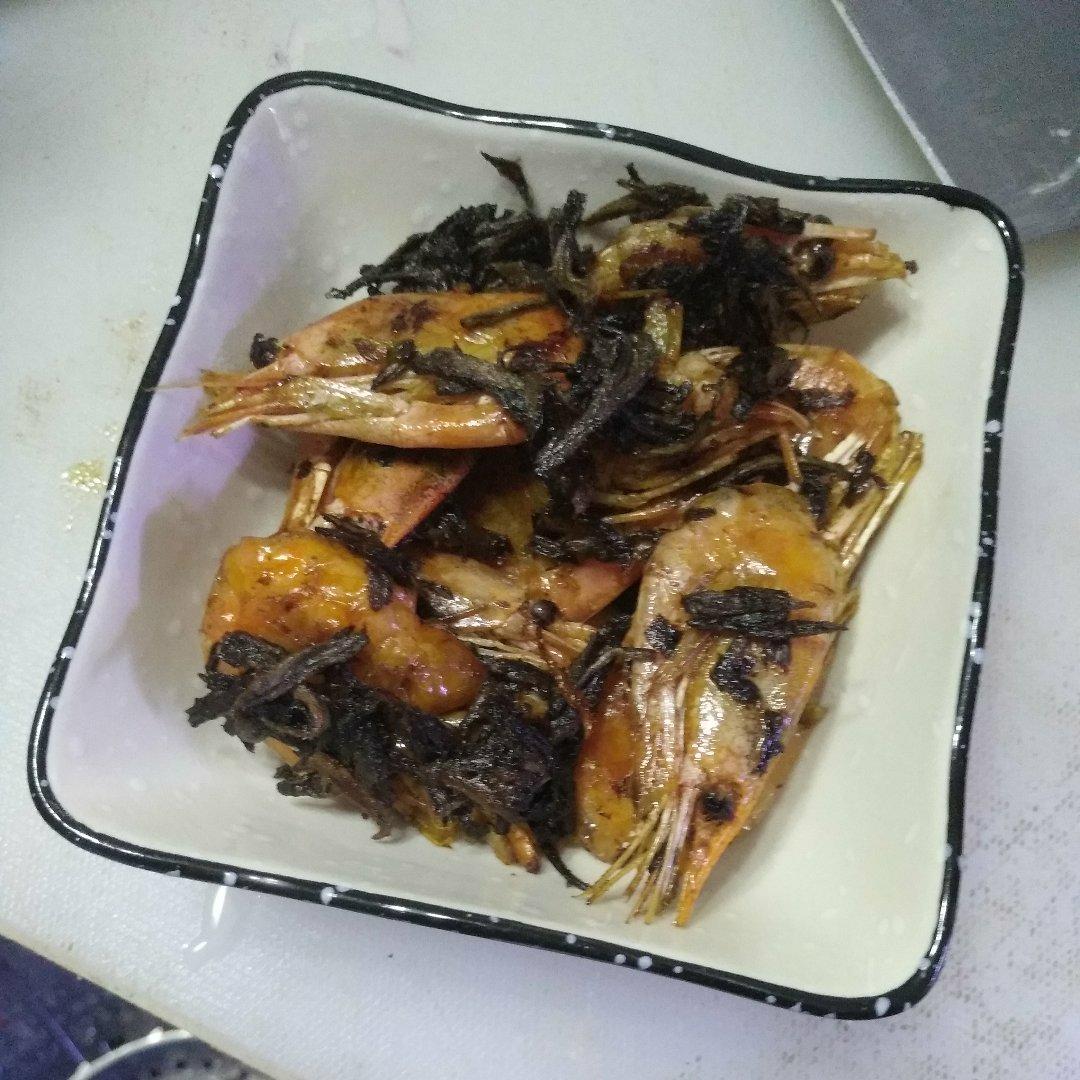 闽南茶叶虾