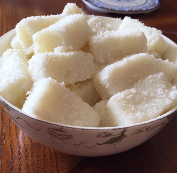 椰蓉牛奶小方