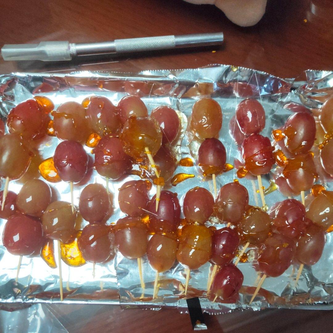 迷你糖葫芦提子～薄脆不粘牙