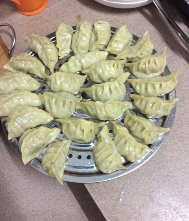 芹菜猪肉馅儿饺子