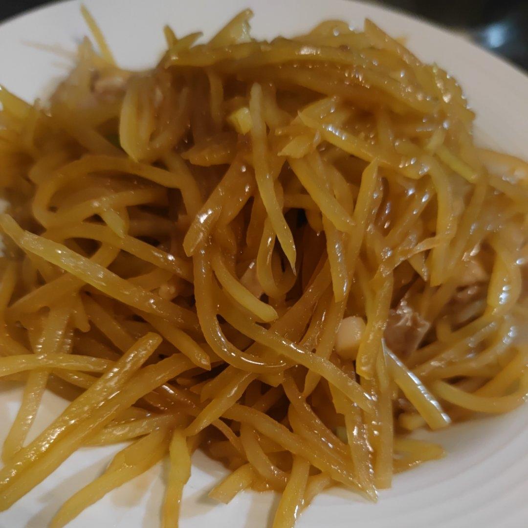 巨香的土豆丝炒肉丝