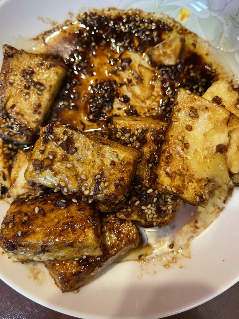 分分钟光盘，完爆路边摊的香煎孜然豆腐