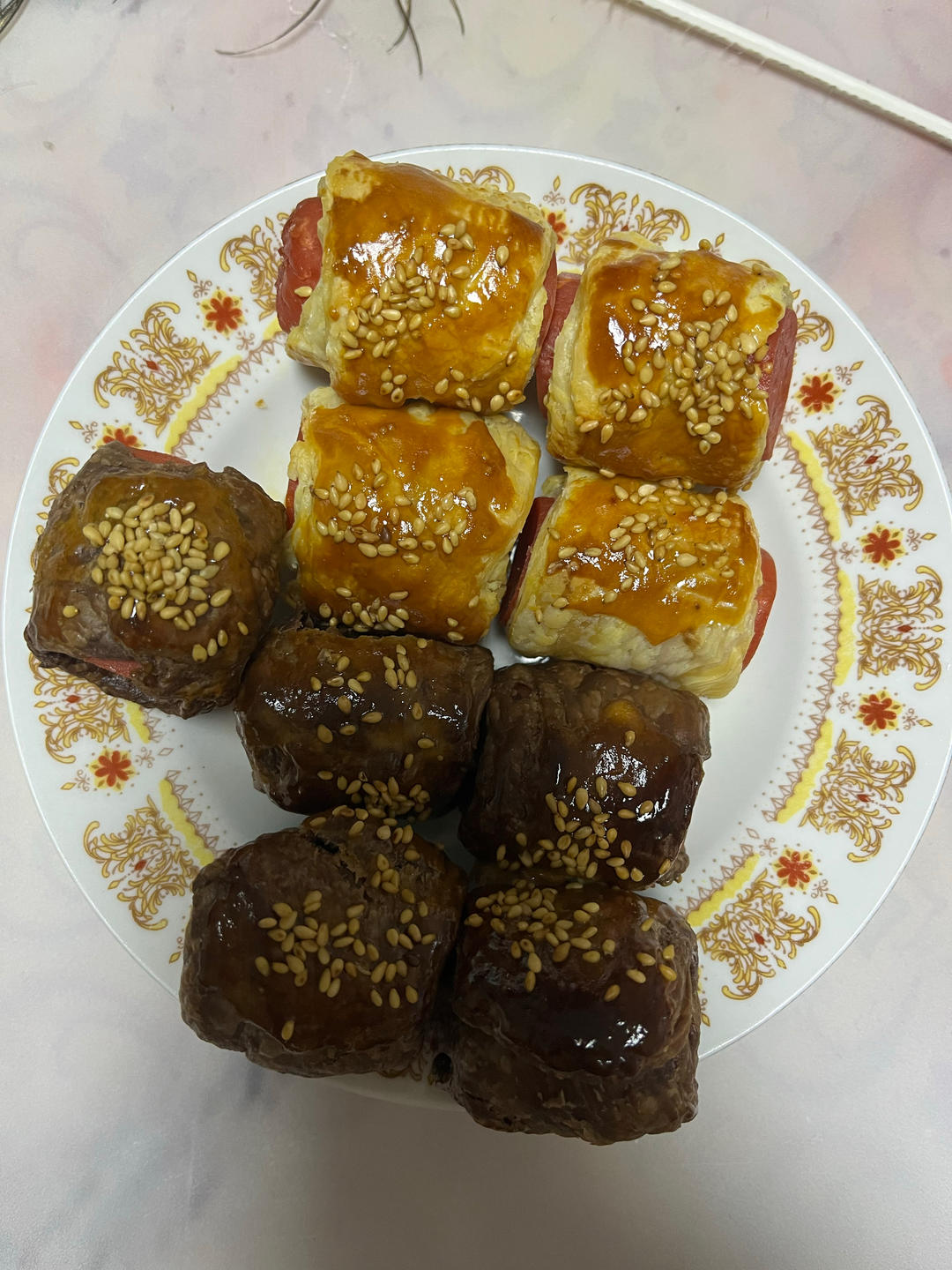 蛋挞皮热狗🌭️ 消耗蛋挞皮