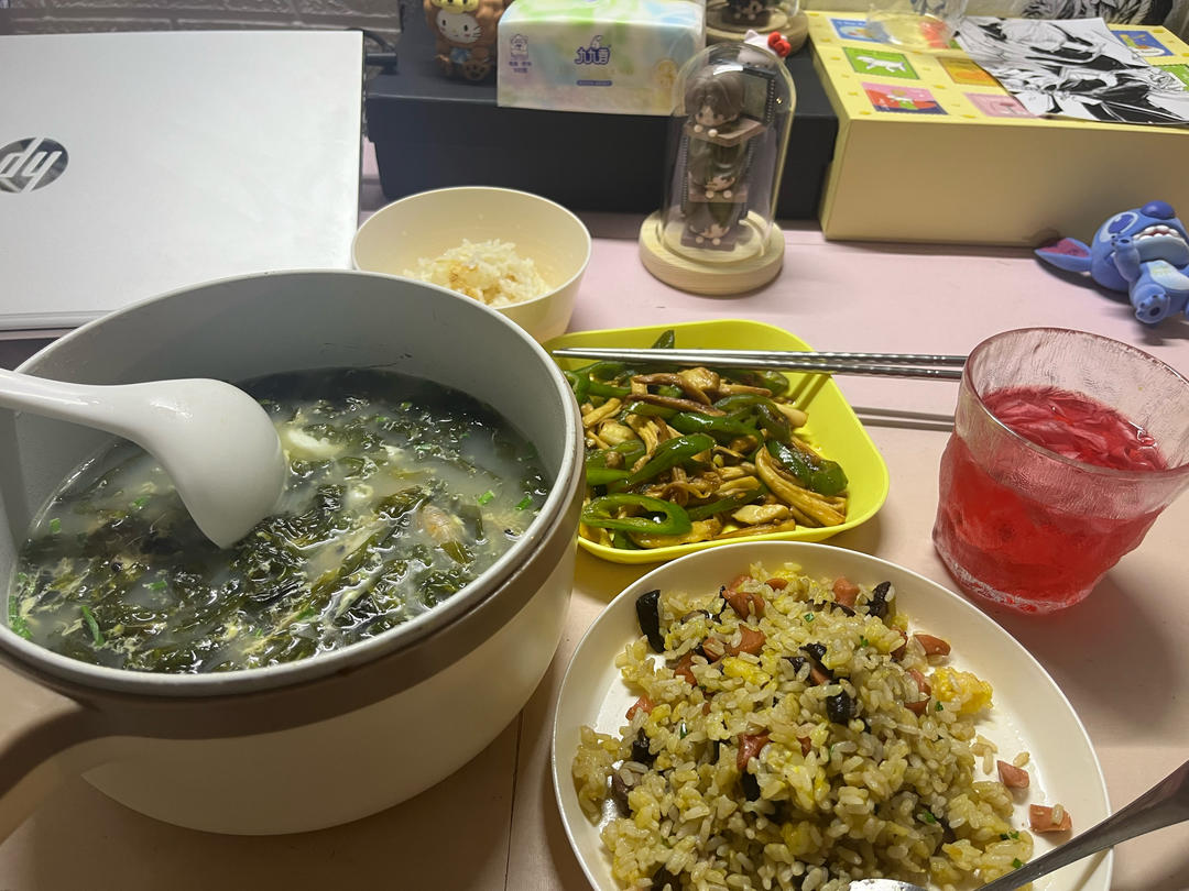 青椒素炒杏鲍菇