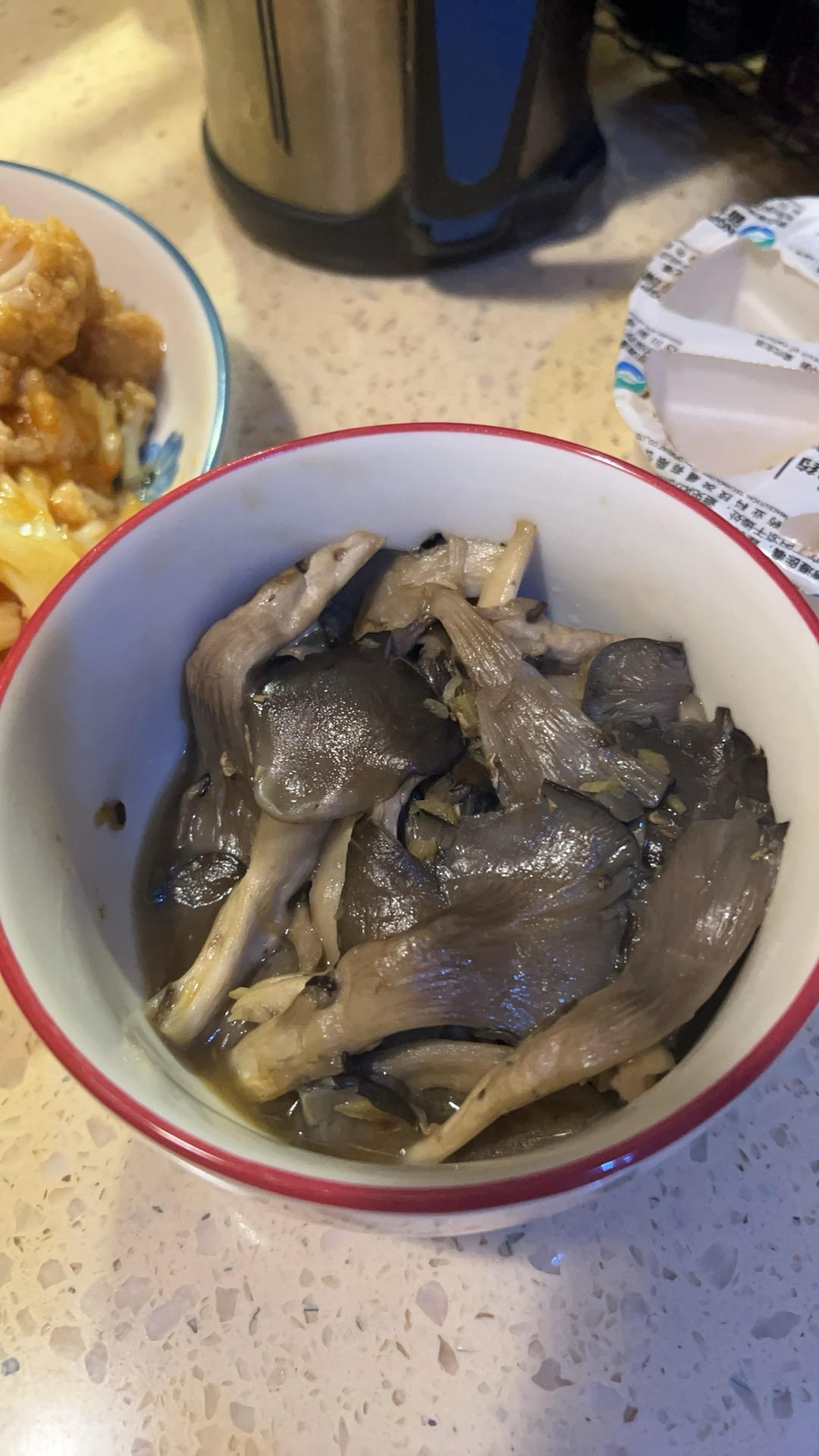 素炒平菇