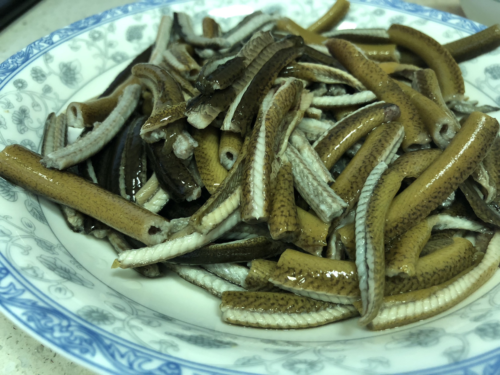 老上海味道—响油鳝丝的做法 步骤1