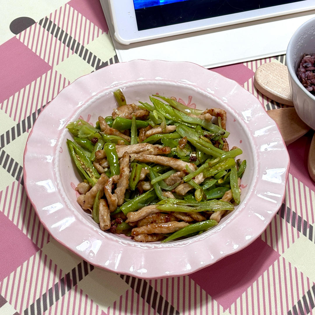 四季豆炒肉