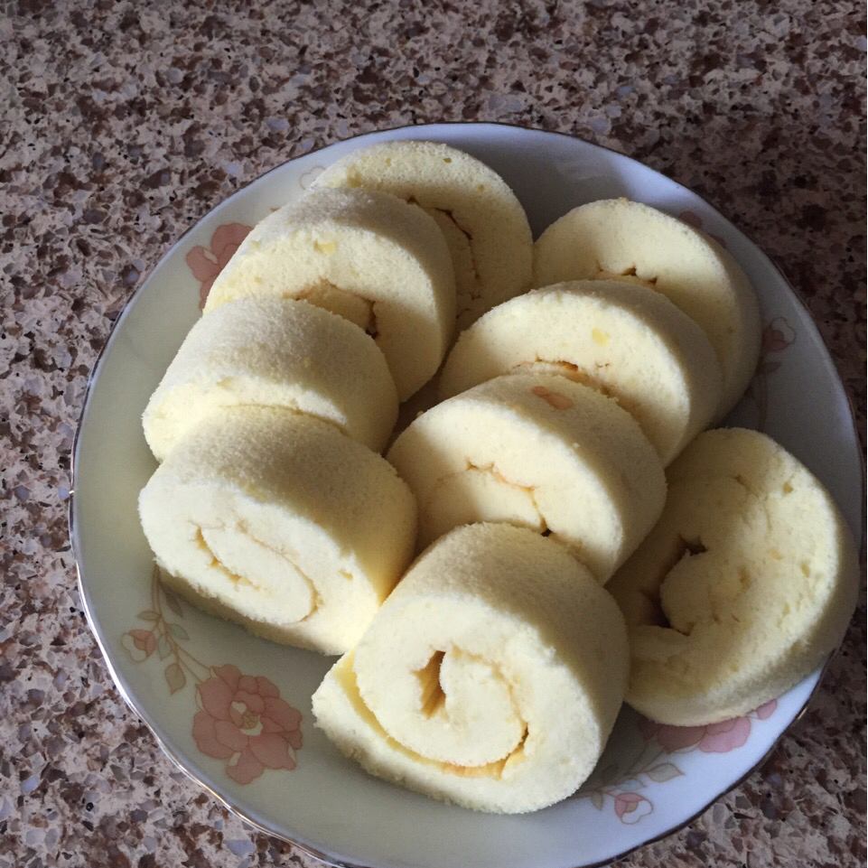 原味蛋糕卷