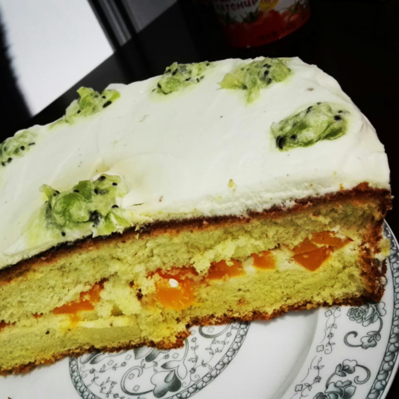 超简单完美戚风蛋糕（6寸2蛋）附打发、翻拌、脱模视频