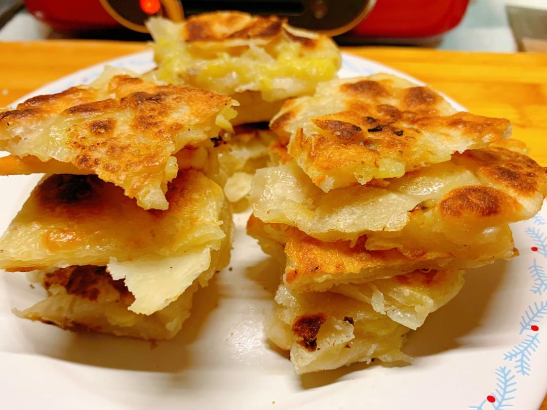 香蕉灌饼