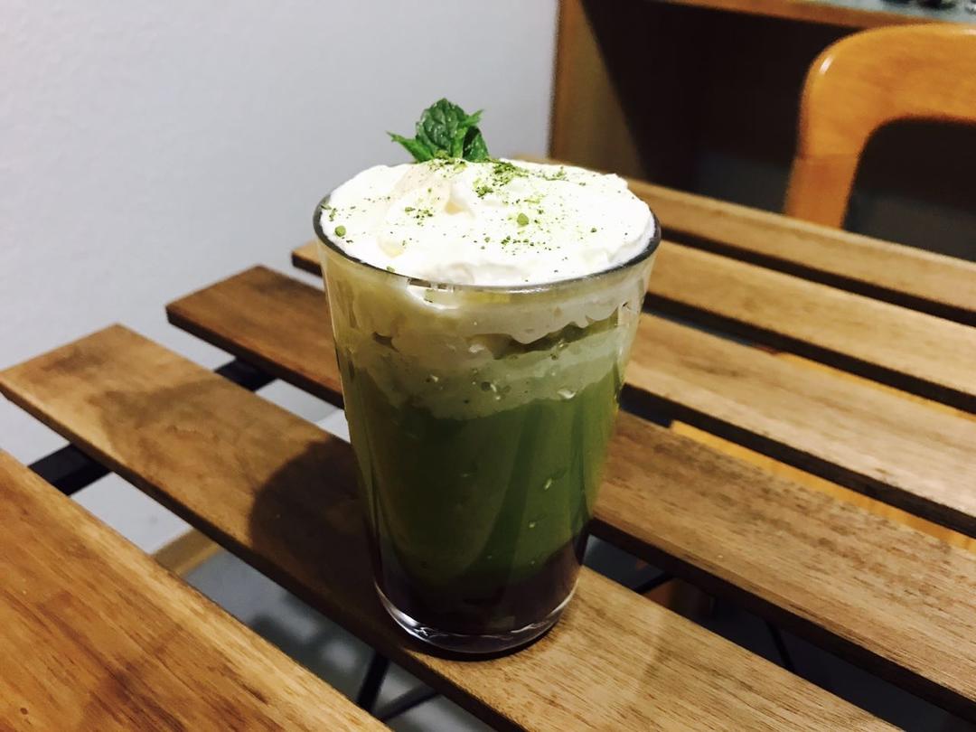 温柔的红豆抹茶拿铁的做法