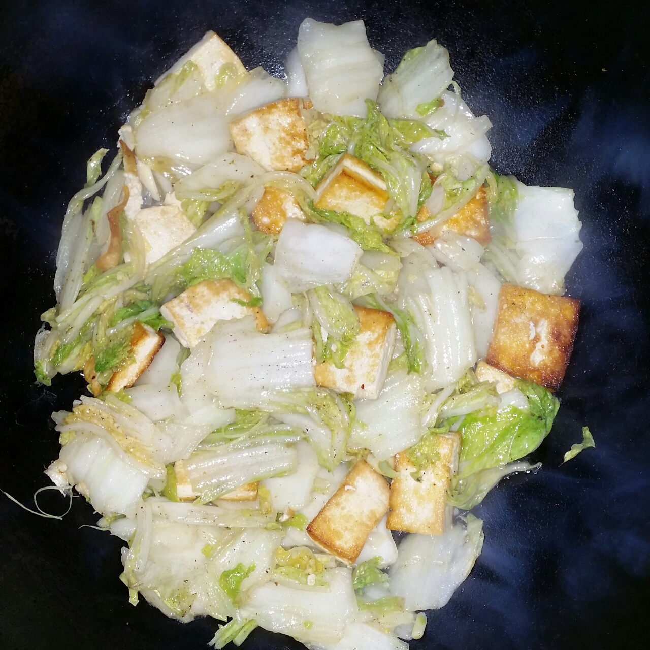 白菜炖豆腐