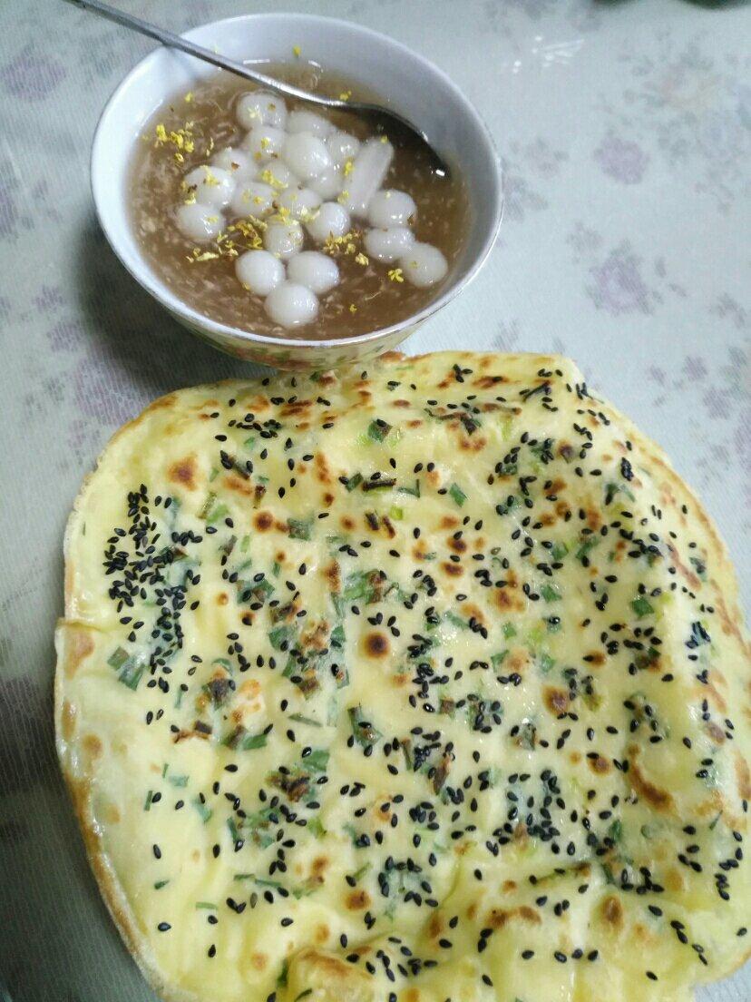 葱花鸡蛋饼