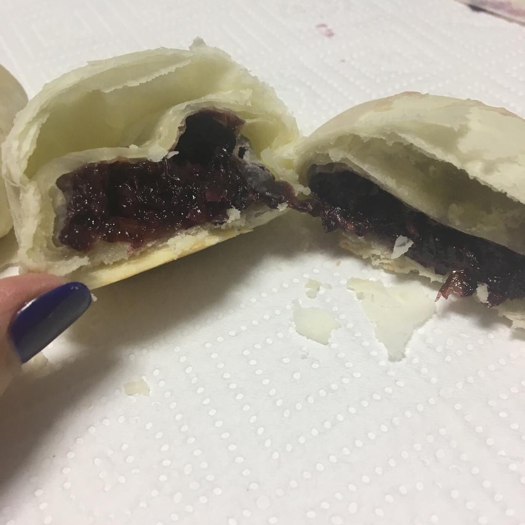 玫瑰鲜花饼